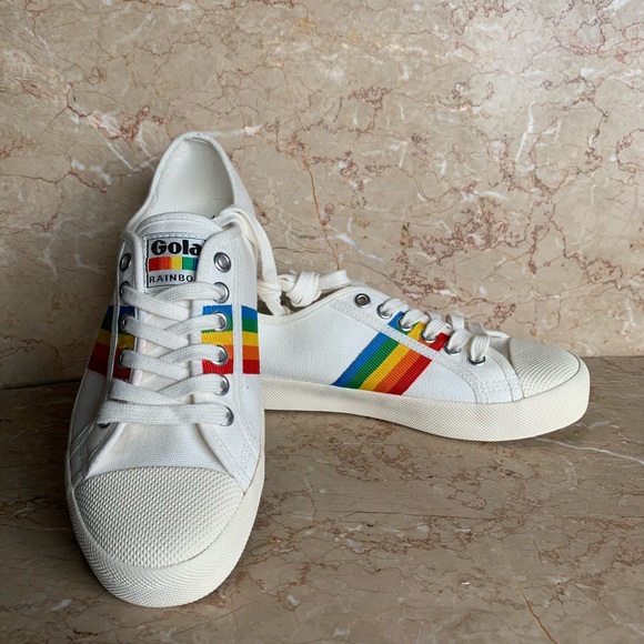gola coaster rainbow sneaker